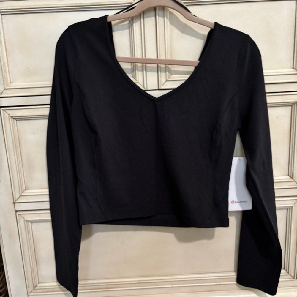 Lululemon Align Long Sleeve NWT Black size 12
